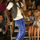 Illustration for article titled Dennis Rodman Had Himself A Good Time At This Fashion Show